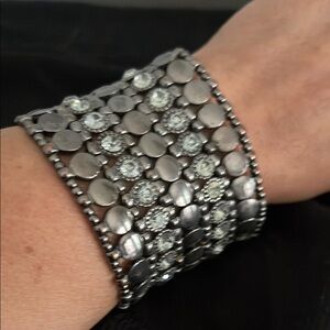 Silver Crystal Bracelet